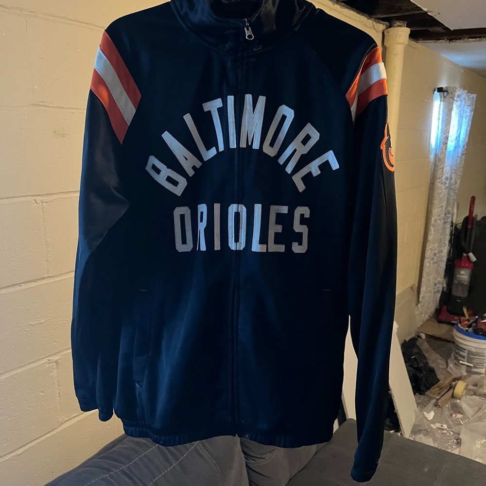 Genuine Merchandise Baltimore Orioles Navy and Orange Jacket